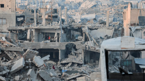 Esta es la mayor ola de ataques aéreos en Gaza desde que comenzó el alto el fuego el 19 de enero.