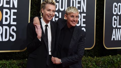 Portia de Rossi y Ellen DeGeneres