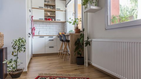 A pesar de su tamaño reducido, esta mini casa ofrece una distribución inteligente del espacio (imagen referencial, no es el producto real).