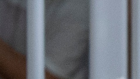 La secretaria de Seguridad Nacional, Kristi Noem, en el Centro de Confinamiento de Terroristas en Tecoluca, El Salvador, el 26 de marzo.