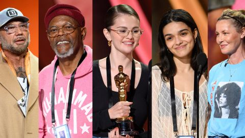 Dave Bautista, Samuel L. Jackson, Selena Gomez, Rachel Zegler y Connie Nielsen serán algunos de los presentadores en la 97ª edición de los Premios Oscars.