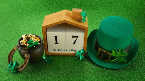 El 17 de marzo es el Día de San Patricio.