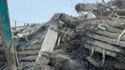 Un rascacielos en construcción se derrumbó en Bangkok, la capital tailandesa.