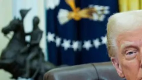 Trump ha estado inmerso en una gran actividad desde el 20 de enero.