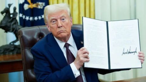 Trump ha estado inmerso en una gran actividad desde el 20 de enero.