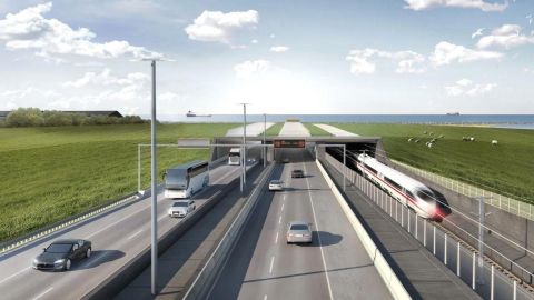 El impresionante túnel modular bajo el mar Báltico que unirá a Dinamarca y Alemania