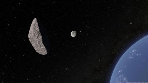 El telescopio Gemini Sur capturó imágenes del asteroide 2024 YR4 que revelaron su inusual forma de disco de hockey y su rápida rotación.