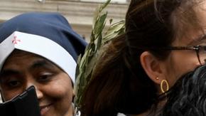 Papa Francisco inaugura Semana Santa con saludo presencial