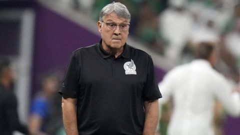 Gerardo Martino durante su etapa como seleccionador de México.
