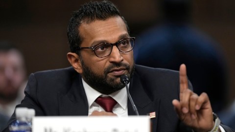 Kash Patel es director del FBI.