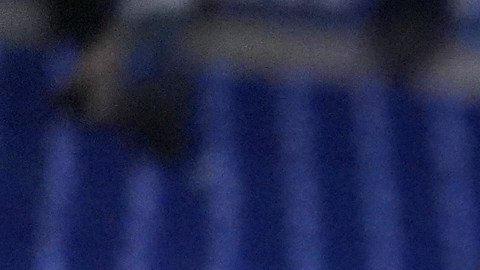 Oregon defensive lineman Derrick Harmon runs a drill at the NFL football scouting combine in Indianapolis, Thursday, Feb. 27, 2025. (AP Photo/Michael Conroy)