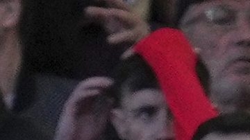 Fulham's Rodrigo Muniz celebrates after scoring his side's third goal during the English Premier League soccer match between Fulham and Liverpool, at Craven Cottage, London, Sunday, April 6, 2025. (AP Photo/Kin Cheung)