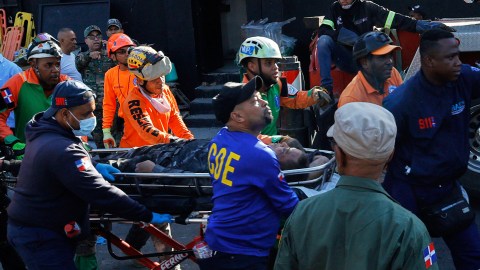 La tragedia ocurrió la madrugada del lunes, cuando se celebraba una presentación del merenguero Rubby Pérez.