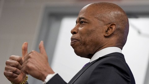 Eric Adams, alcalde de la ciudad de Nueva York