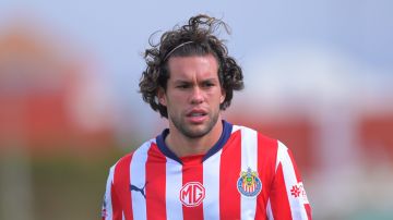 Ciudad Juárez, Chihuahua, 15 de marzo de 2025. Cade Cowell, durante el partido correspondiente a la jornada 12 del torneo Clausura 2025 de la Liga BBVA MX categoría Sub23, entre los Bravos de FC Juárez y las Chivas Rayadas del Guadalajara, realizado en el Instituto Tecnologico de Ciudad Juárez. Foto: Imago7/ José Zamora