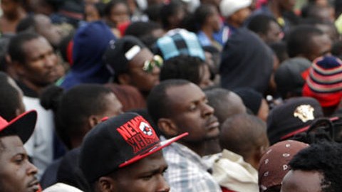 Inmigrantes haitianos