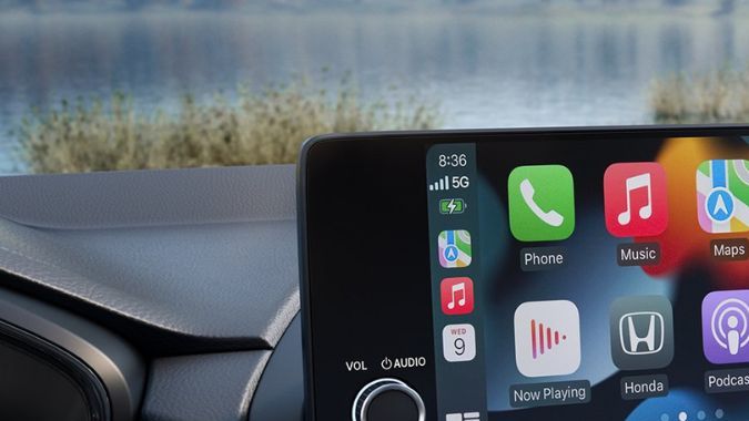 Interior del Honda CRV