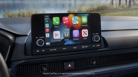 Interior del Honda CRV