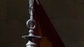 Los Angeles Mayor Karen Bass, at podium, is welcomed to deliver her first State of the City address from City Hall in Los Angeles, Monday, April 17, 2023. (AP Photo/Damian Dovarganes)