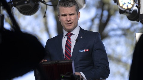 Pete Hegseth, secretario de Defensa