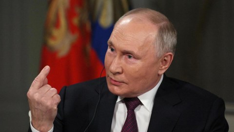 Vladimir Putin, presidente de Rusia
