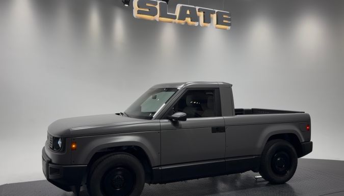 Slate Auto lanzará a la venta su primer -y por el momento único- modelo en la segunda mitad de 2026.