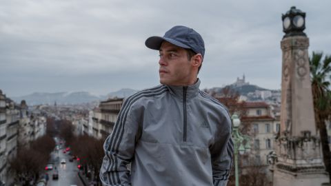 Rami Malek como "Heller" en The Amateur.