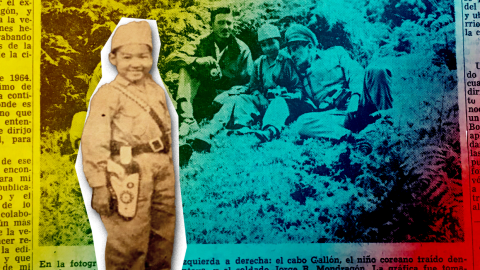 Carlos Arturo Gallón, el niño coreano que un soldado se llevó a Colombia escondido en una bolsa durante la guerra de Corea