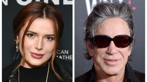 Bella Thorne y Mickey Rourke