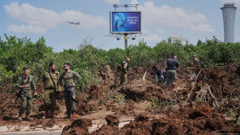 Misil lanzado desde Yemen impacta cerca de Tel Aviv