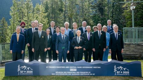 Los ministros de Fiinanzas del G7 sostuvieron tres días de reuniones en Banff, en las Montañas Rocosas del oeste de Canadá.