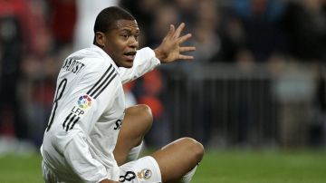 Júlio Baptista durante su etapa en el Real Madrid.