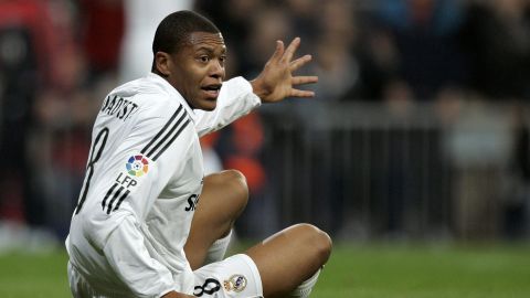 Júlio Baptista durante su etapa en el Real Madrid.