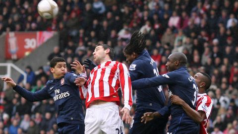 Jay Emmanuel-Thomas jugó cinco partidos con el primer equipo del Arsenal.