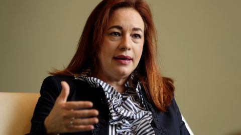 María Fernanda Espinosa, exministra de Relaciones Exteriores de Ecuador.