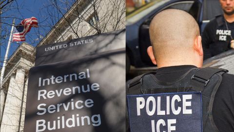 IRS y ICE podrán compartir información de inmigrantes en ciertos casos.