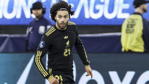 César Huerta tiene 3 goles en Europa.