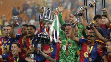 EL Barcelona ganó la Copa del Rey hace dos semanas.