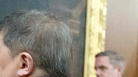 El presidente de la Cámara de Representantes, Mike Johnson.
