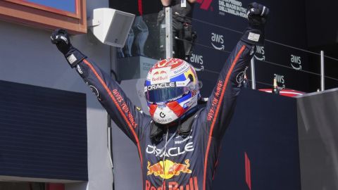 Max Verstappen superó a los pilotos de McLaren, los más dominantes en esta temporada.