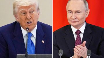 El presidente Donald Trump y su homólogo ruso Vladimir Putin.