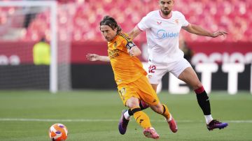 Luka Modrić en sus últimos partidos con el Real Madrid.