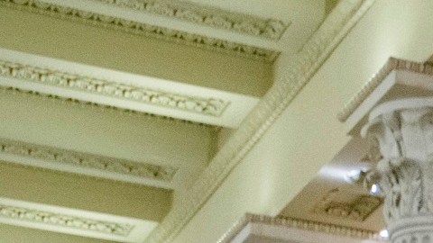 El presidente Trump acudió el martes a la Cámara para apoyar la ley presupuestal y de impuestos.