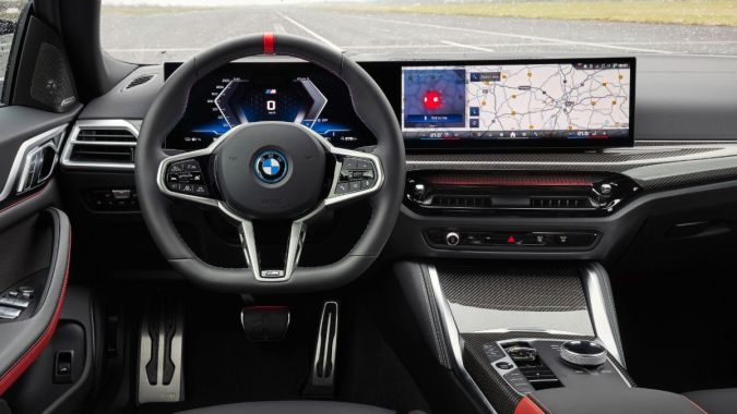 Así luce el interior del BMW i4 2025