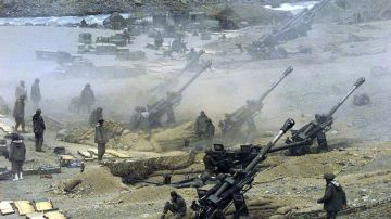 El ejército pakistaní en acción