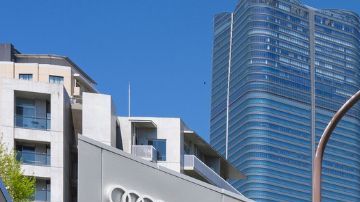 Centro de carga de Audi en Shibakōen