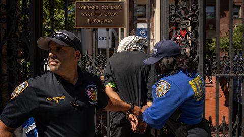 La Universidad de Columbia ha vivido un duro asedio financiero de Trump por las protestas propalestinas en su campus (Archivo)