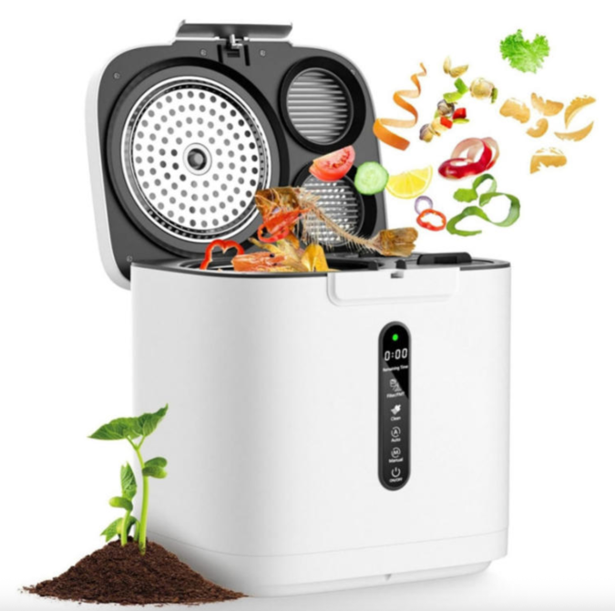 Este compostador es ideal para personas que buscan reducir su huella ecológica.