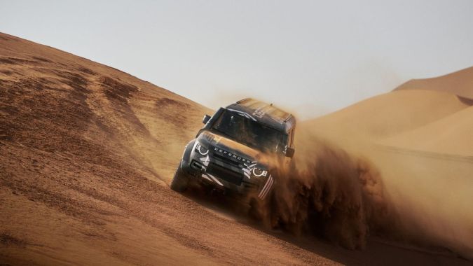 El Defender Dakar D7X-R estará en el Dakar 2026