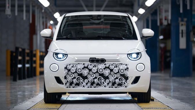 El Fiat 500 Hybrid